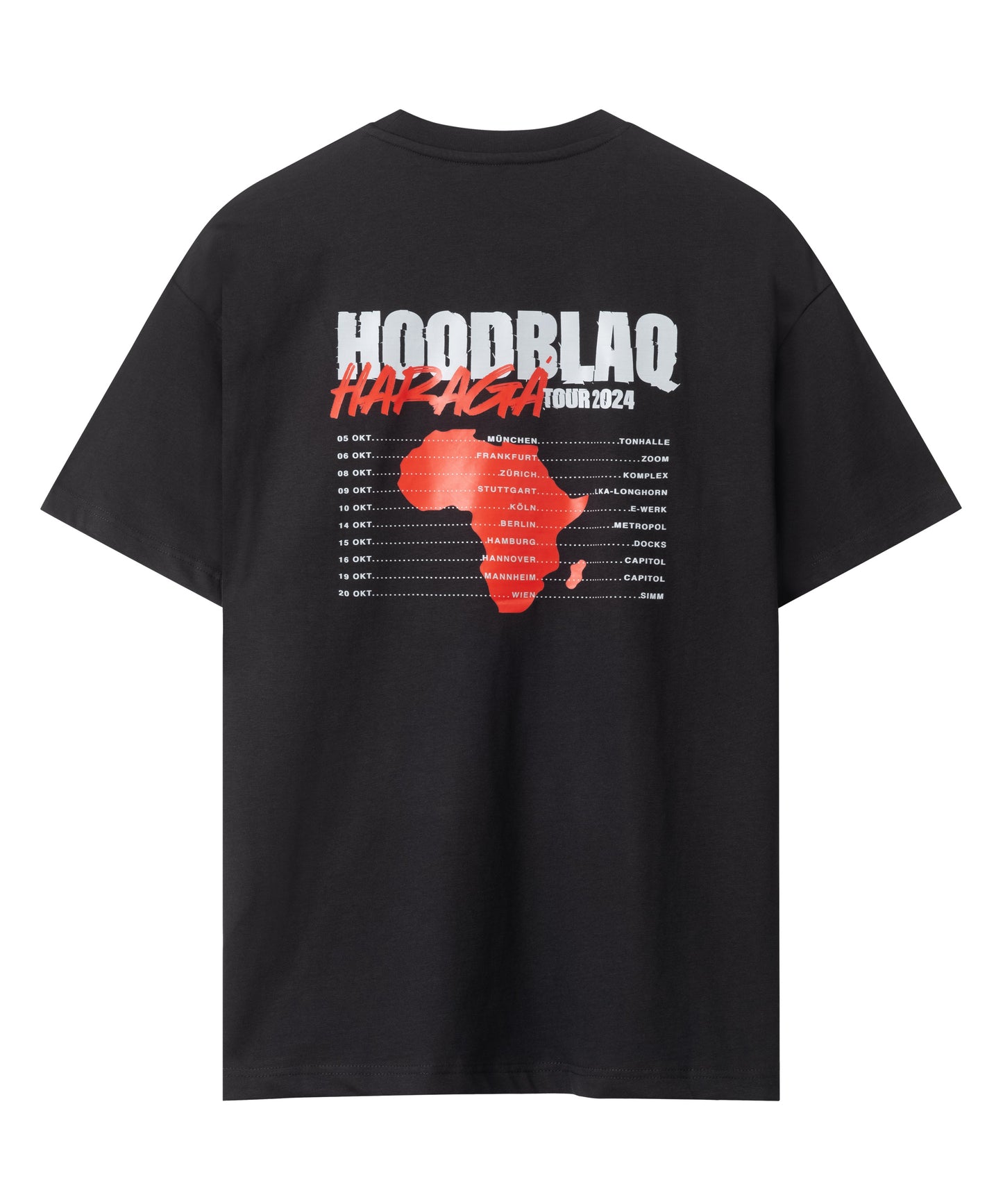 HOODBLAQ TOUR-SHIRT [HARAGA-TOUR 2024 exclusive]